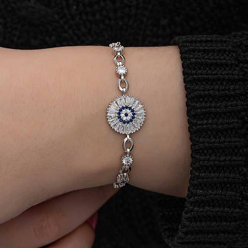 G�m�� Baget Ta�l� Nazar Kad�n Bileklik