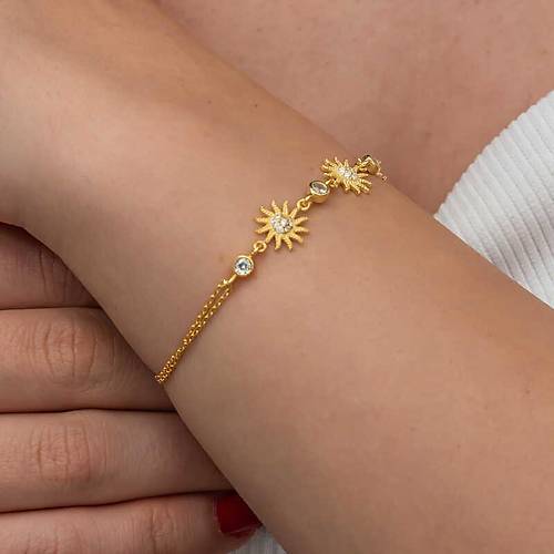 G�m�� Gold G�ne� Kad�n Bileklik