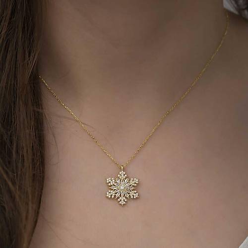Gm Gold Kar Tanesi Kolye