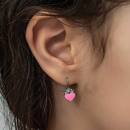 G�m�� Pembe Kalp Sallant�l� �ocuk K�pe