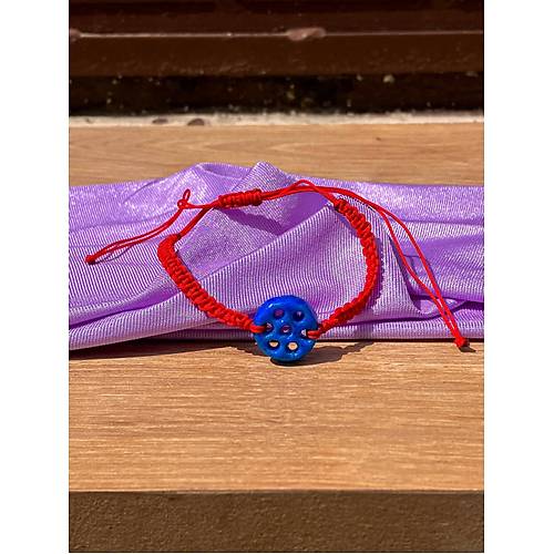 Asans�rl� Yedi Delikli S�ryani Nazar Boncu�u Bileklik