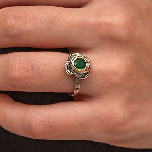 Gm iek Desenli Otantik Kadn Yzk