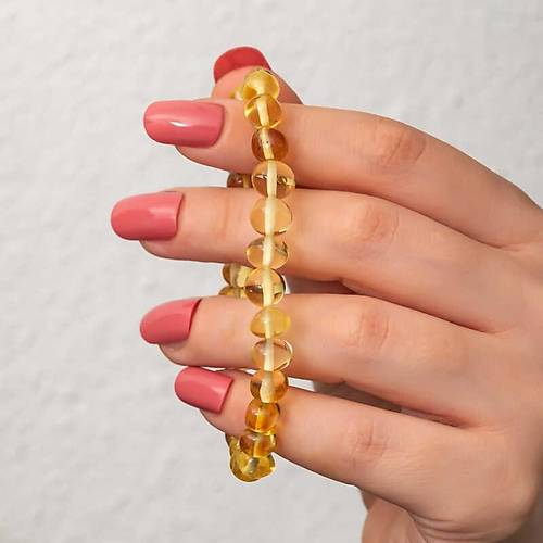 Yeti�kin Damla Kehribar Bileklik