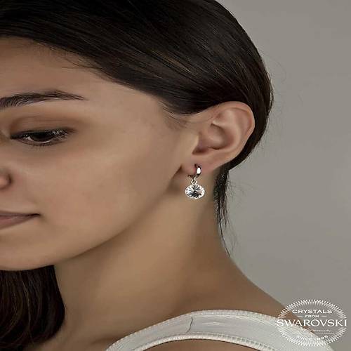 Swarovski Crystal Tal Gm Beyaz Sallantl Kadn Kpe