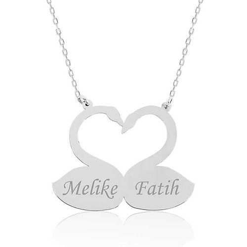 G�m�� A��k Ku�ular Plaka Kolye