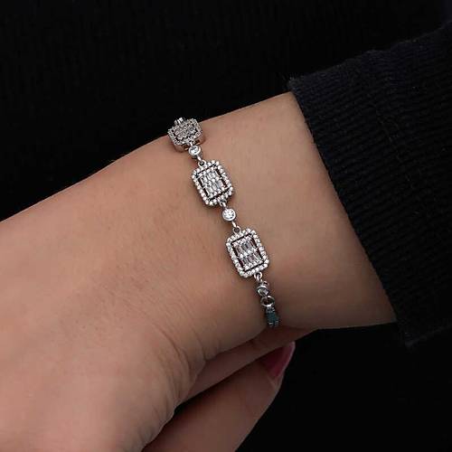 G�m�� Baget Ta�l� Kad�n Bileklik