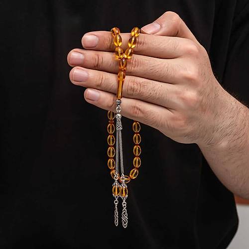 G�m�� P�sk�l S�kma Kehribar Tesbih