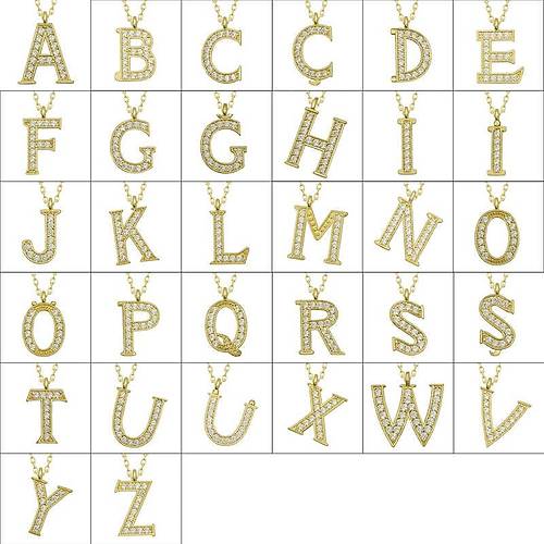 G�m�� Gold B Harfi Kad�n Kolye