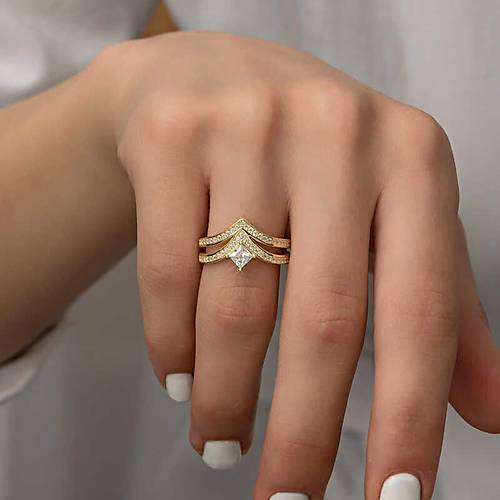 G�m�� Gold Tek Ta� Kad�n Y�z�k
