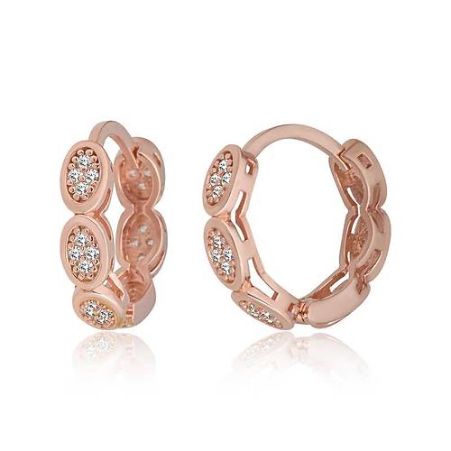 G�m�� Zirkon Ta�l� Halka Kad�n K�pe