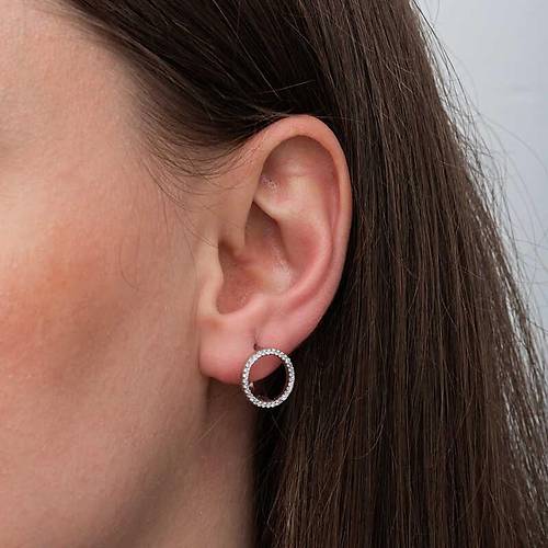 G�m�� Yuvarlak Kad�n K�pe