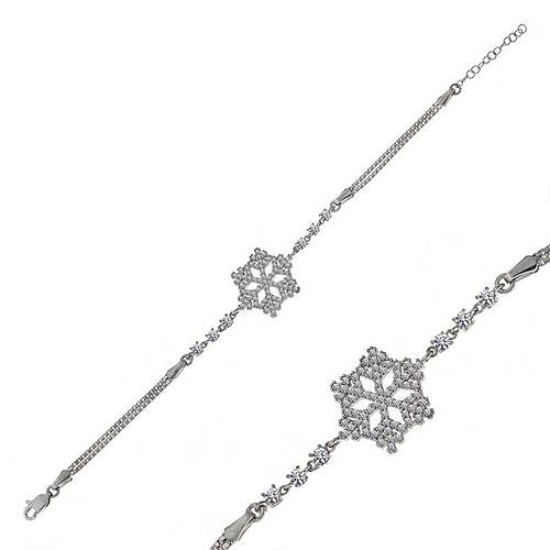 G�m�� Kar Tanesi Kad�n Bileklik