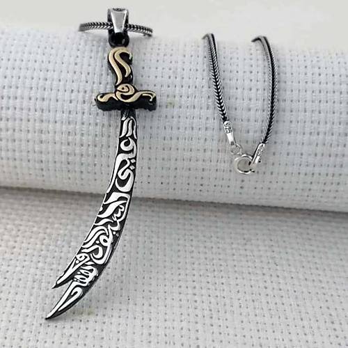 G�m�� Z�lfikar K�l�c� Erkek Kolye