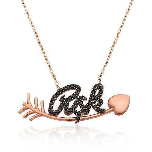 Gm Kalbe Giden Ak Kolye