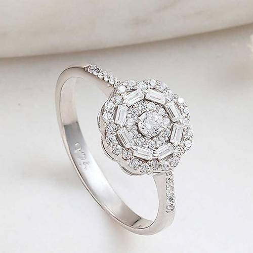 G�m�� Zirkon Ta�l� �i�ek Kad�n Y�z�k