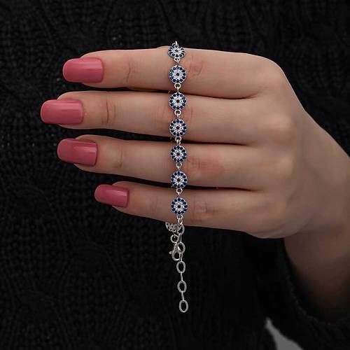 G�m�� Nazar Boncuklu Kad�n Bileklik