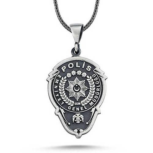 Gm Emniyet Tekilat Polis Armal Kolye