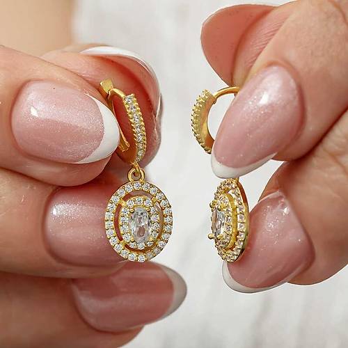 G�m�� Gold Oval Ta�l� Sallant�l� K�pe