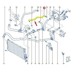 YEDEK SU DEPO HORTUMU OEM NO.: 8200913754