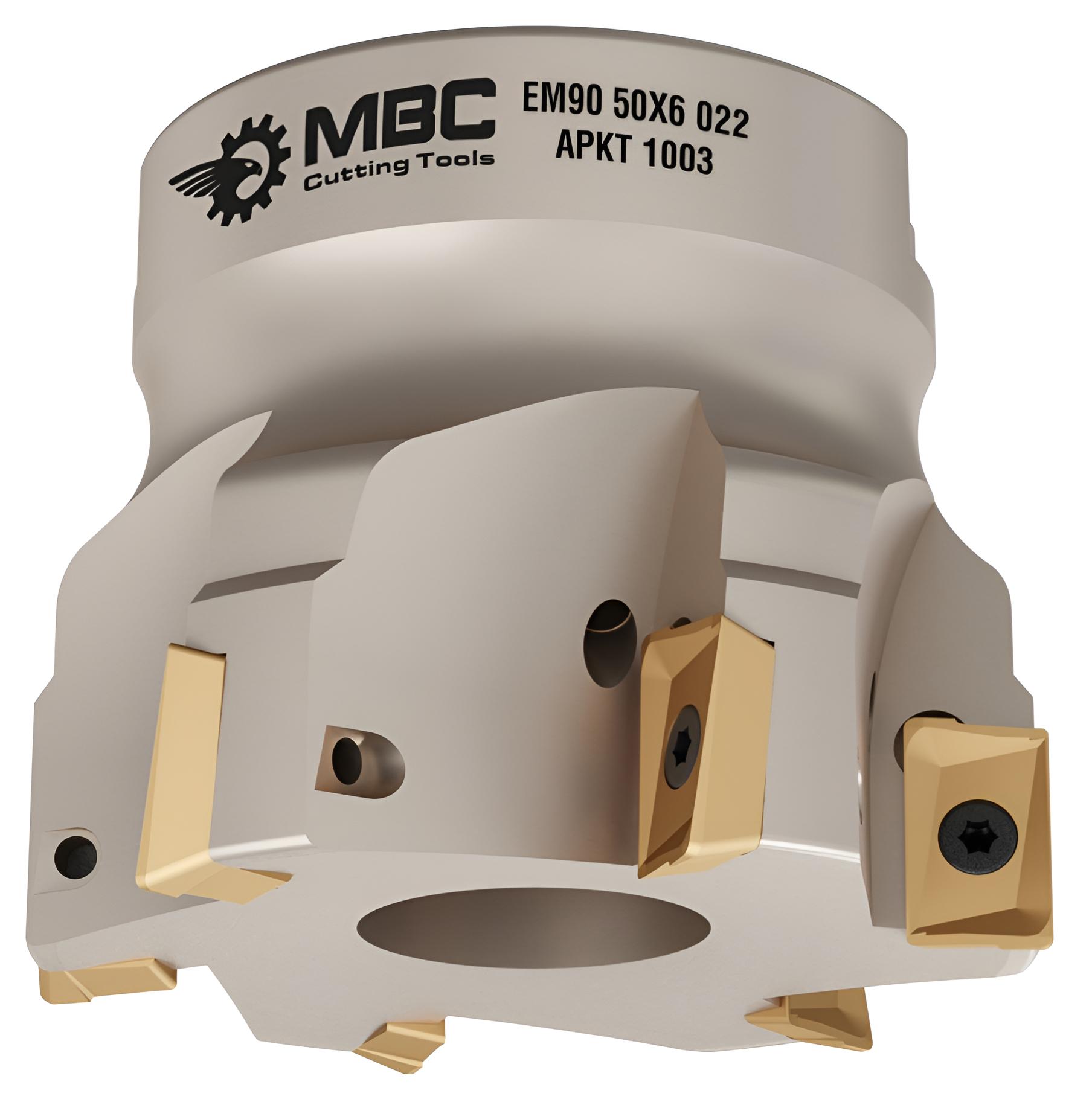 80 mm Z=8 - Freze Tarama Kafası 90°, Frezeleme Başlığı APKT1003