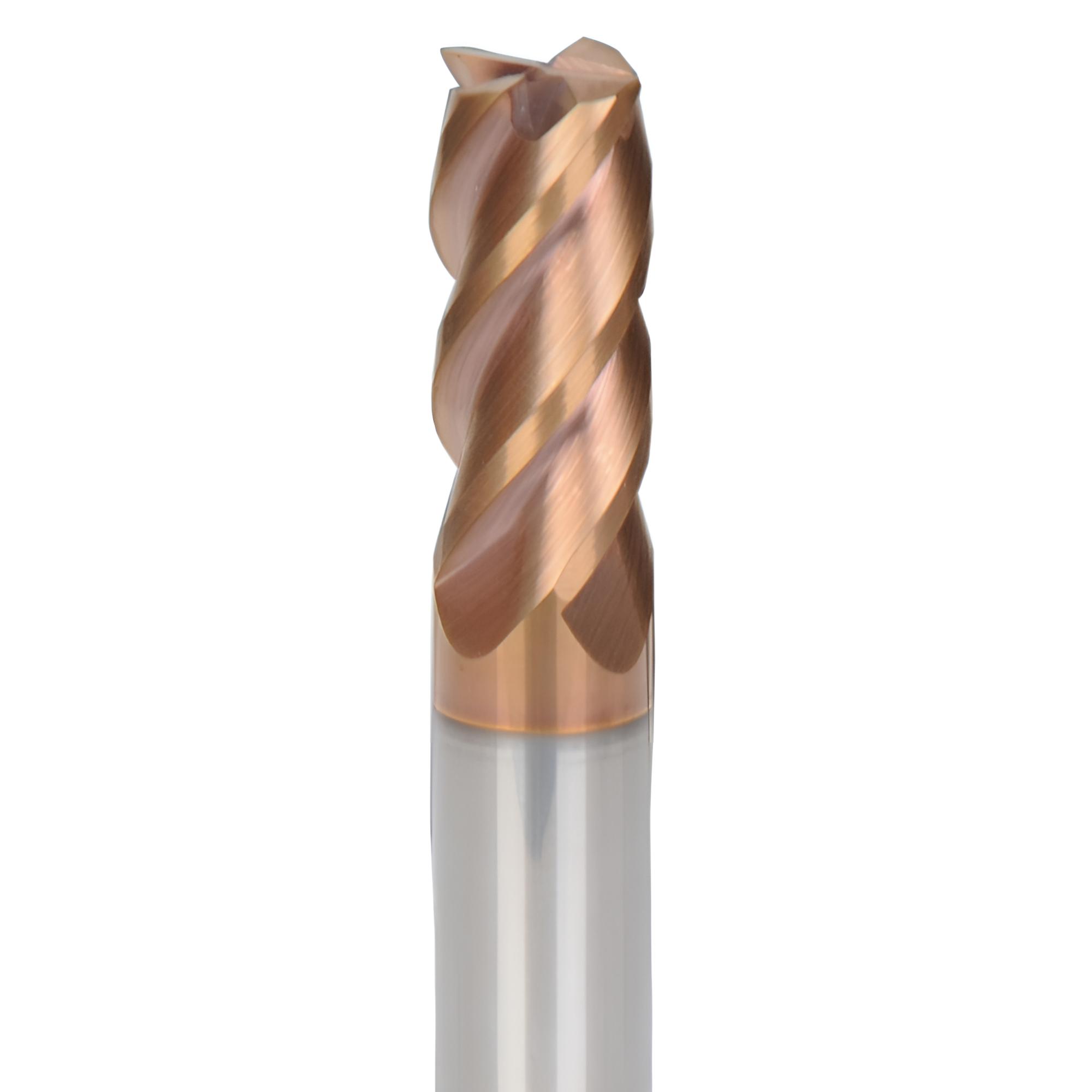 11,0 x 28 x 75, d2=12 mm ✓ Karbür Düz Freze, Parmak freze ucu Z=4, TiSiN Kaplamalı