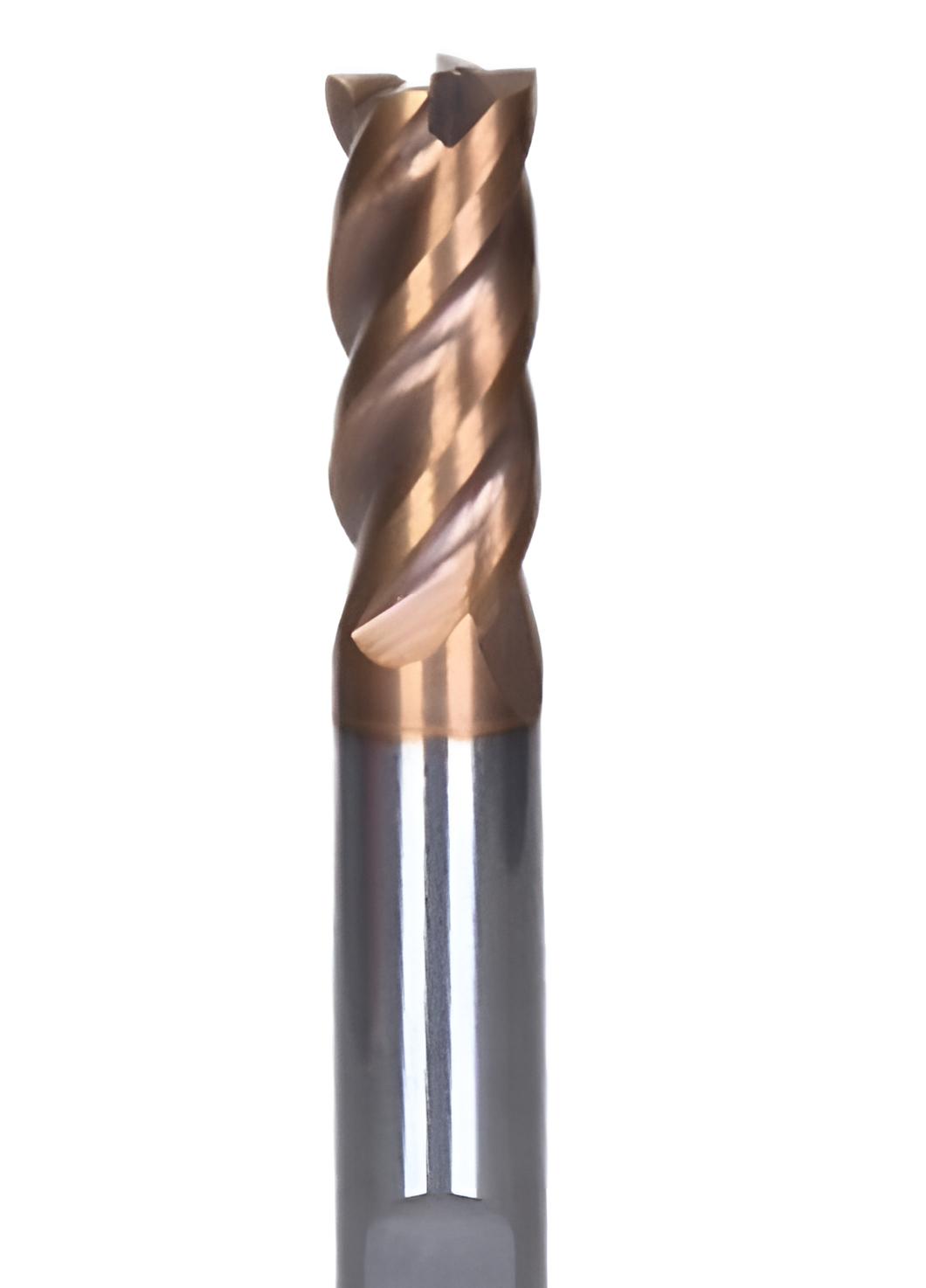 3 x 11 x 50, d2=6 mm - HPC Karbür Freze ucu, 35/38°, Z=4, Yüksek Performans Frezeleme ucu
