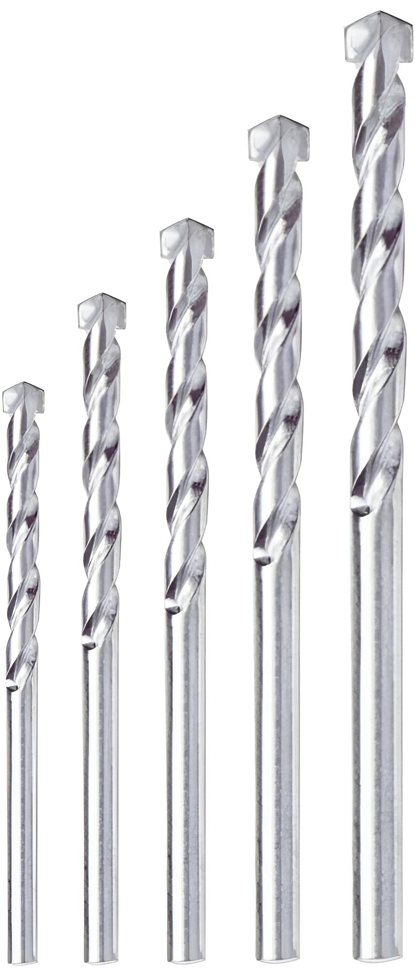 Matkap ucu Seti 4 / 5 / 6 / 8 / 10 mm taş, fayans matkap seti 5 parça, elmas uçlu matkap seti