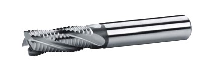 11,0 x53 x 95, d2=10mm - HSS Freze ucu, Uzun Kaba Talaş Parmak Freze DIN844, Tp NR Frezeleme kesici takım, Z=4
