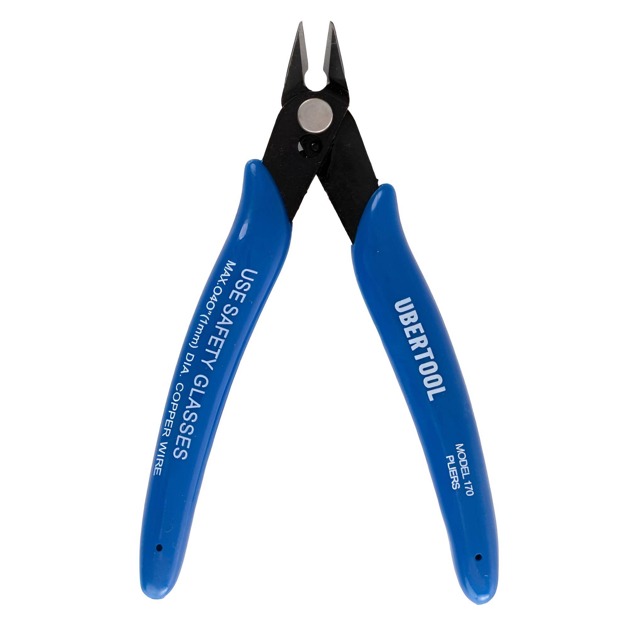 Mini yan kesici pense 125 mm (5 inç) CrV çelik hassas pense, elektronik pense