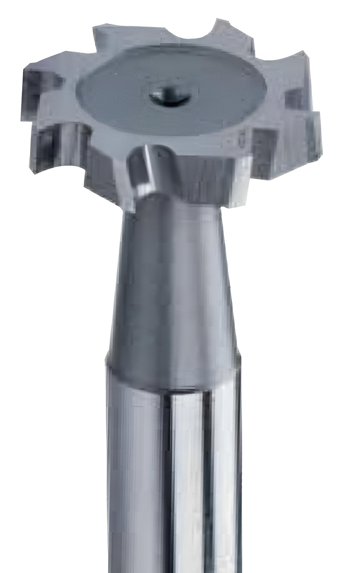 10,5 x 2 x 50, d2=12 mm - HSS T-Yarık Freze, Çapraz Dişli DIN850 Z=6