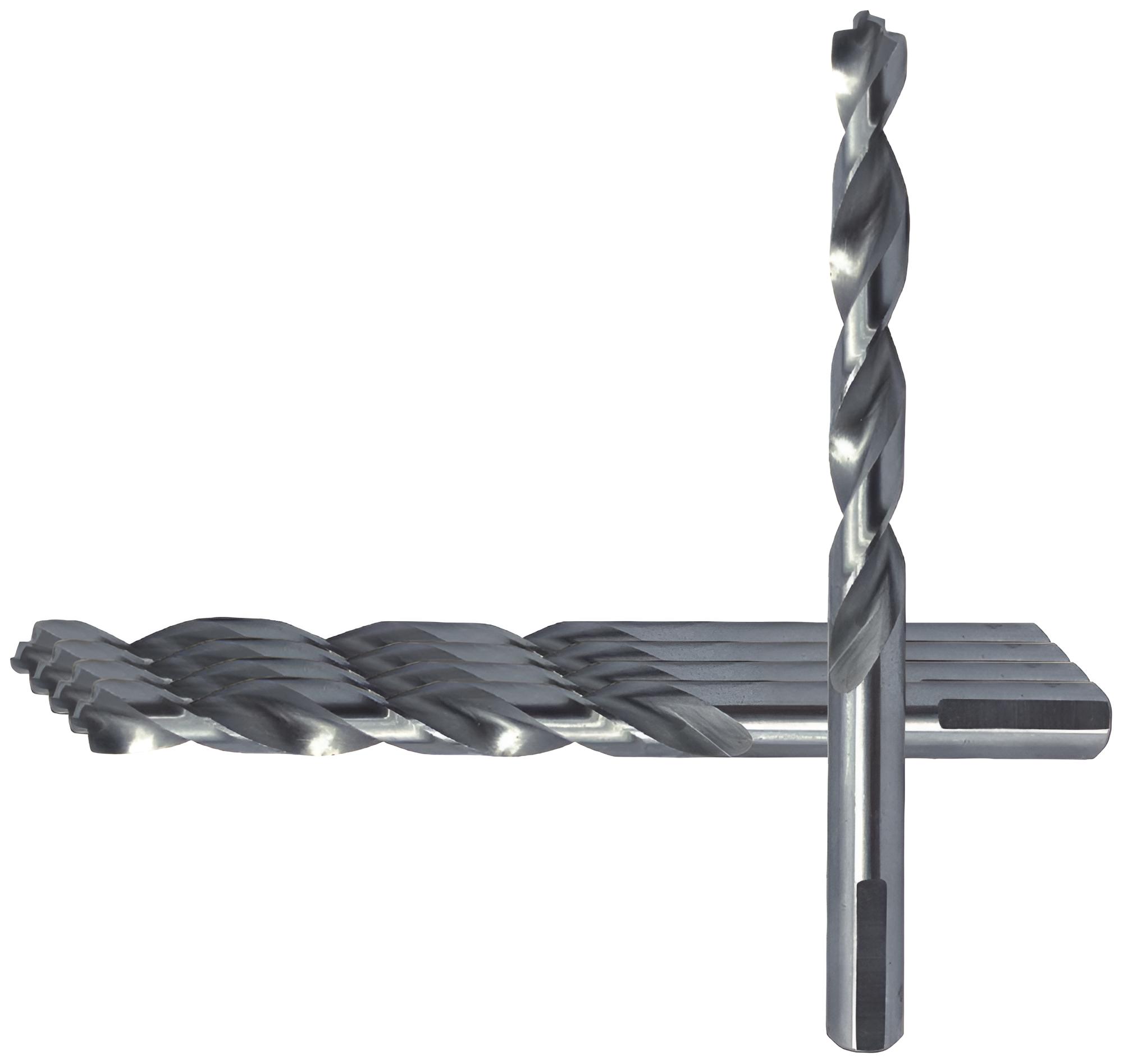 6,8 x 69 x 109 - d2=6,8 mm  5 x HSS-G spiral matkap ucu, merkezleme uçlu, yüksek performanslı metal matkap uçları, kendinden merkezlemeli matkap uçları (5'li paket)