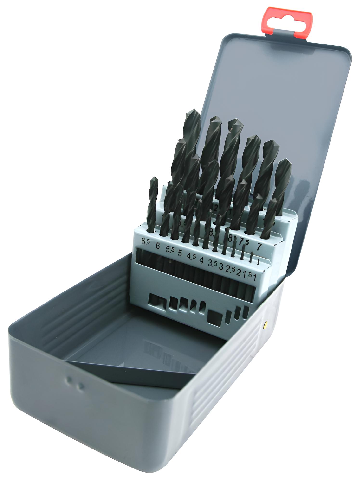 1 - 13 mm 25 adet - HSS-R Matkap Ucu Seti, Metal, Demir