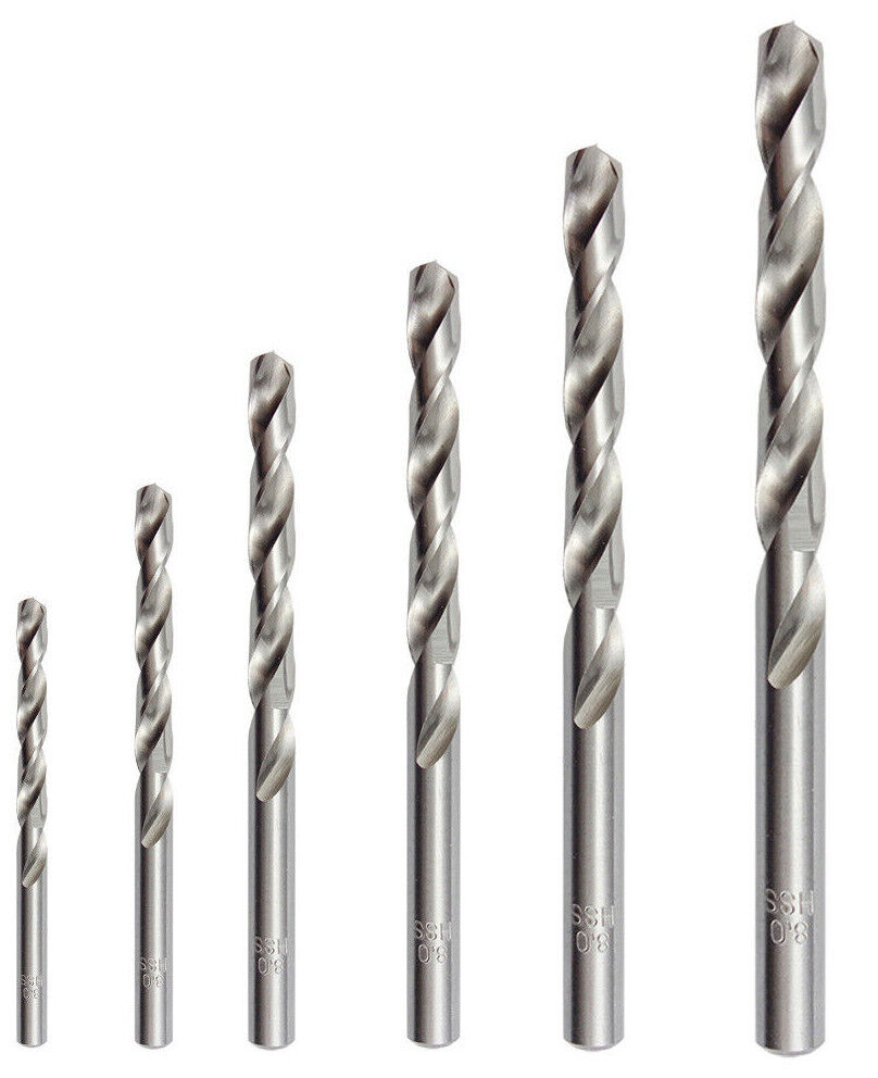 HSS-G Matkap Ucu Seti 10 Adet Ø 2 / 3 / 4 / 5 / 6 / 8 mm