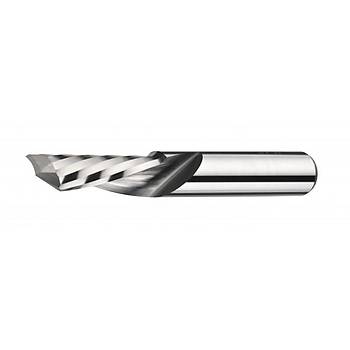 8,0 x 22 x 65, d2=8 mm ✔ Karbr Freze, Z=1, Negatif/Ters, Polisajl, Nachreiner, DownCut CNC ucu