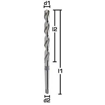  30.00x230x351 mm - HSS Matkap ucu, DIN 341, MK-aft, 118, Uzun