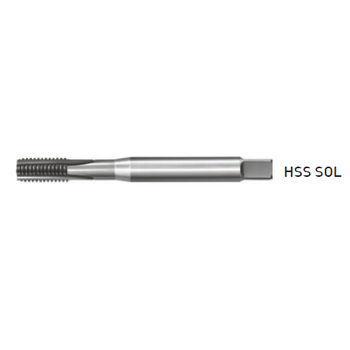 M9- Makina Klavuzu DIN 371 C Dz Kanal HSS  SOL