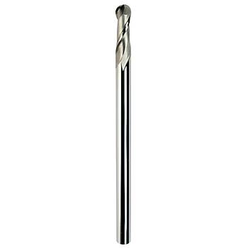 4,0 R2 x 12 x 70, d2=6 mm ? Kresel Uzun Parmak Freze aks, Z=2, Radys Freze ucu