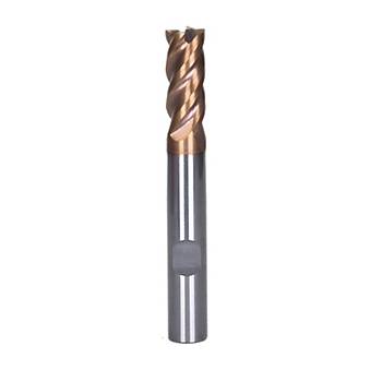 20x40x100 mm - Karbr Freze, Chatter, Z=4, TiSiN, GEFRABO