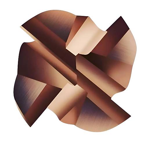 8,0 x 20 x 60, d2=8 mm ✓ Karb�r D�z Freze, Parmak freze ucu Z=4,TiSiN Kaplamal�