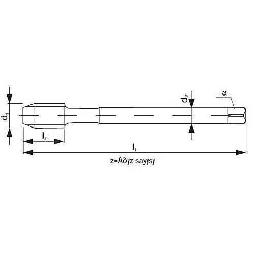 M18 - NAREX HSSE Dz Makina Klavuz
