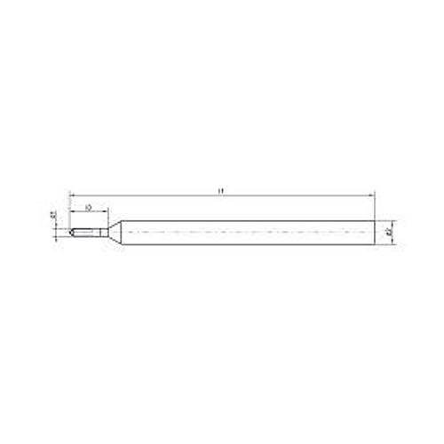 � 3,0 x 39 mm, �aft 3,0 HA - Karb�r �ift Tarafl� Hav�a, 90�, WN, BlueCut