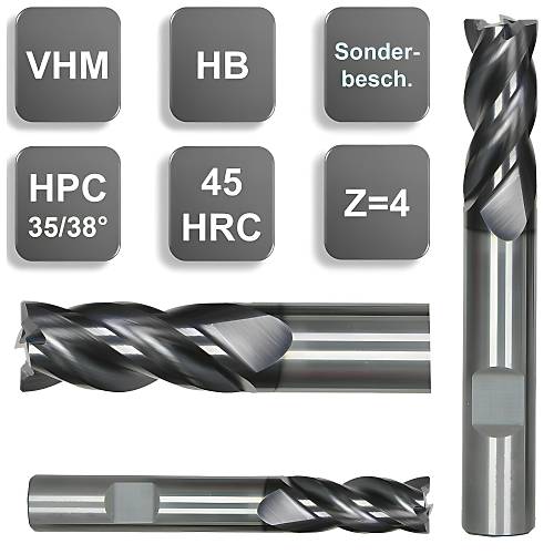 16,0 x 32 x 92, d2=16 mm  ✔Performans Karb�r Freze ucu, 35/38�, Z=4