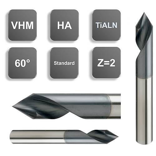 4,0 x 10 x 40mm - Karbr Gravr Freze, 60, Kaplamal, Genel Amal pantoraf aks