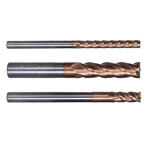 3,0 x 15 x 100, d2=3 mm  Karb�r Uzun Parmak Freze ucu, Z=4, TiSiN