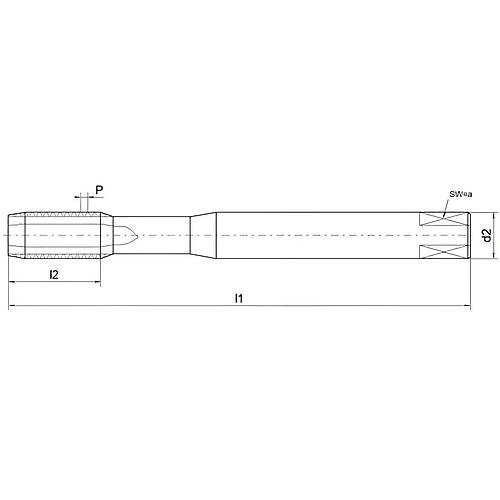 M3 - HSSE/PM 3l� El K�lavuzu, Di� Vida A�ma ucu, 6HX, TiCN, 45 HRC