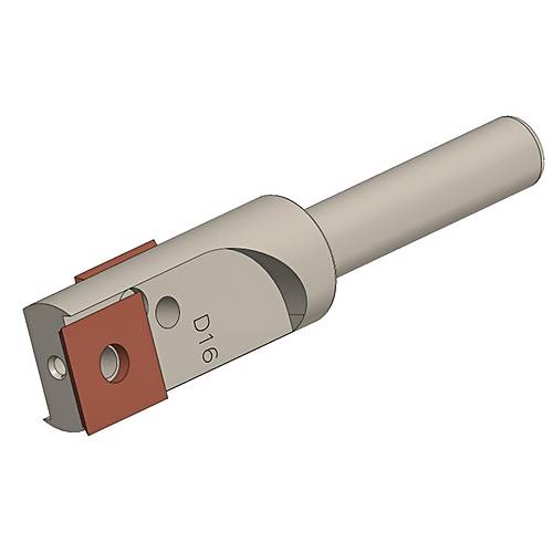 16 mm, d2=8 mm - Freze ucu, Tablo Temizleme B��a��, MDF Ah�ap frezesi, Z=2