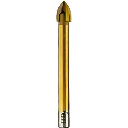 10 mm Karb�r (elmas) u�lu cam matkab�, fayans matkap ucu, seramik delik delme ucu TIN kaplamal� Z=4
