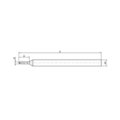 � 12,0 x 83 mm, �aft 12,0 HB, - Karb�r �ift Tarafl� Hav�a, 90�, WN, BlueCut