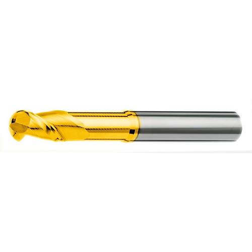 2,0 x 4 x 20 x 60, d2=6 mm ✔ Karb�r K�re Alu Freze, Z=2, Altop Kaplama, 40�