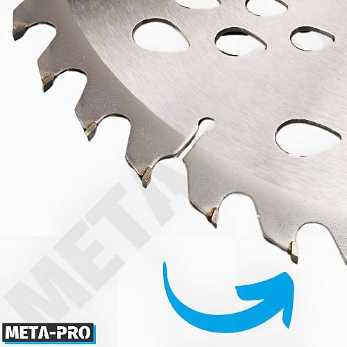 Ah�ap ve laminat i�in 125 mm karb�r u�lu Z=24 ah�ap testere b��a��  Hassas testere b��a��, delik �ap� 22,2 mm